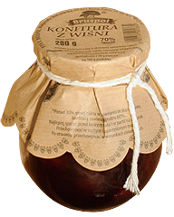 Low-sugar cherry confiture 280 g